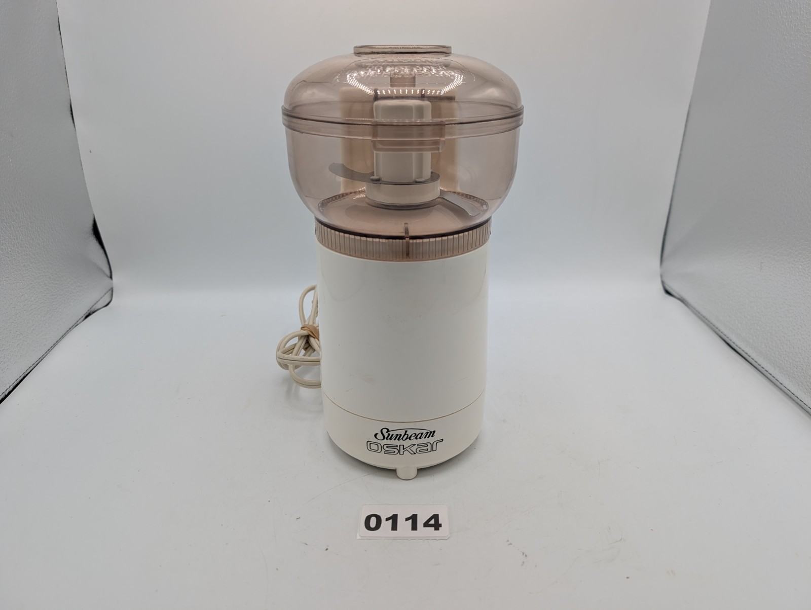 Vintage Sunbeam Oskar 14081 Food Processor Chopper Made in France Tested/Works
