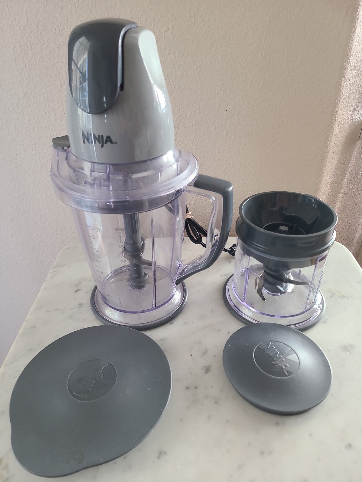 Ninja Master Prep Blender Food Processor 48oz QB900B 400W 9 Pieces