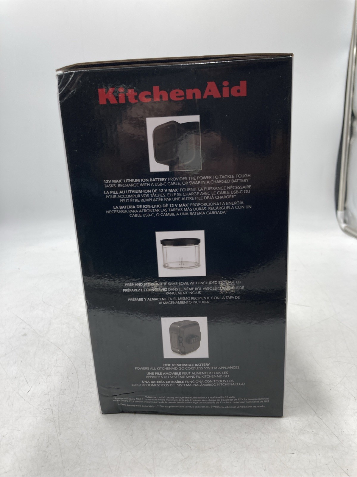 KitchenAid KitchenAid Go Cordless Top Down Chopper – battery included