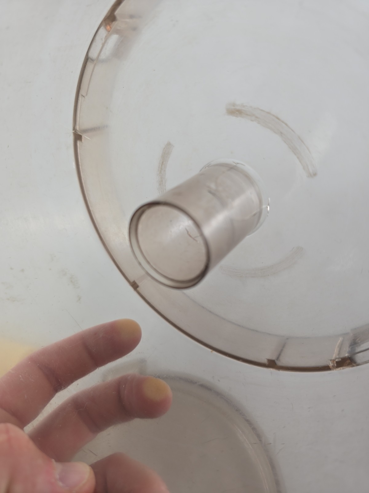 Cuisinart CFP Part PUSHER LID COVER & BOWL, CFP-4, CFP-5, CFP-5A, CFP-9 Used