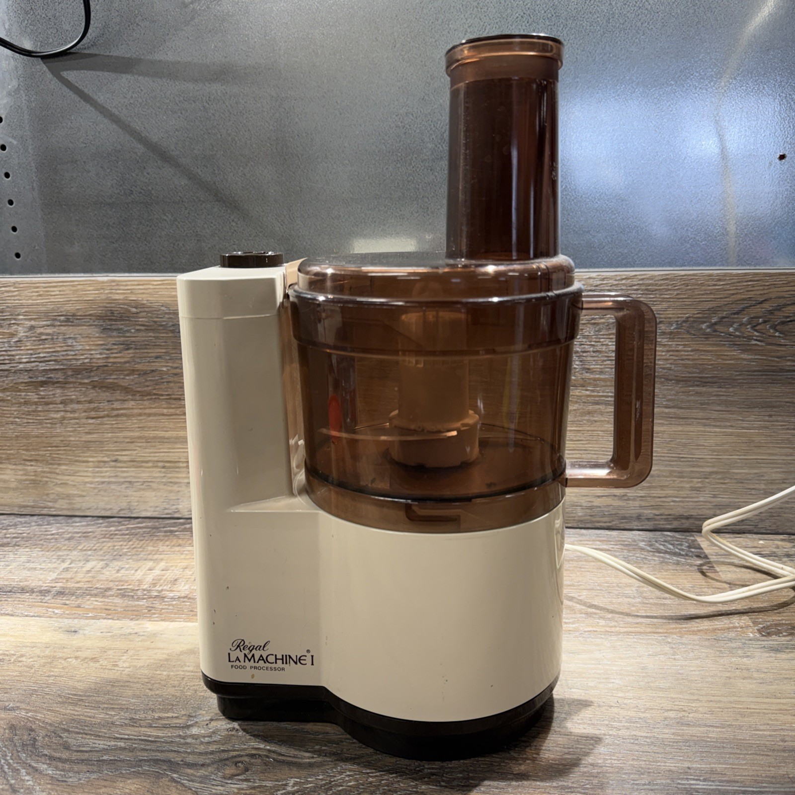 Regal La Machine 1 Full Size Food Processor Model V813 White Made in USA