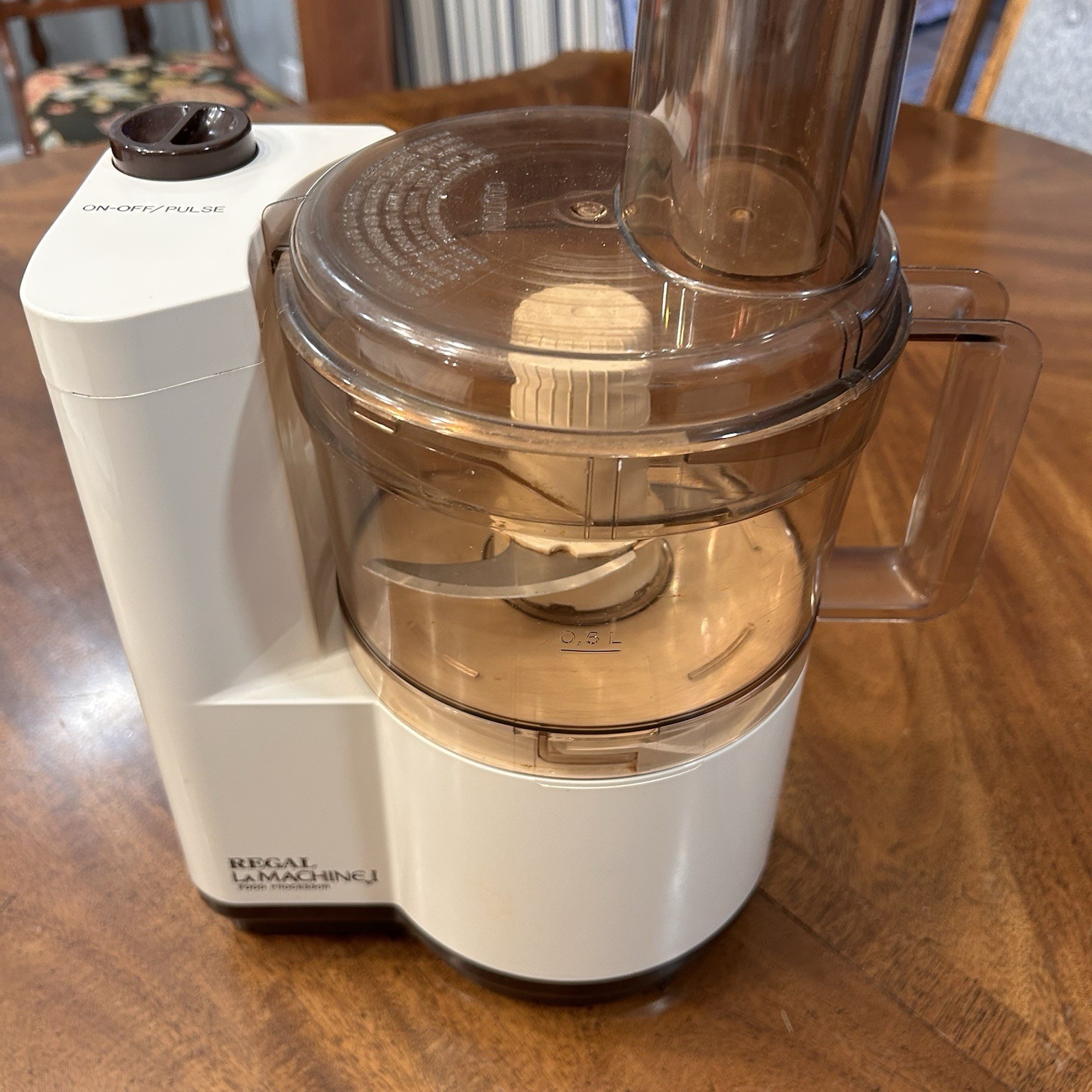 Regal La Machine 1 Full Size Food Processor V813 Made In USA Tested Good