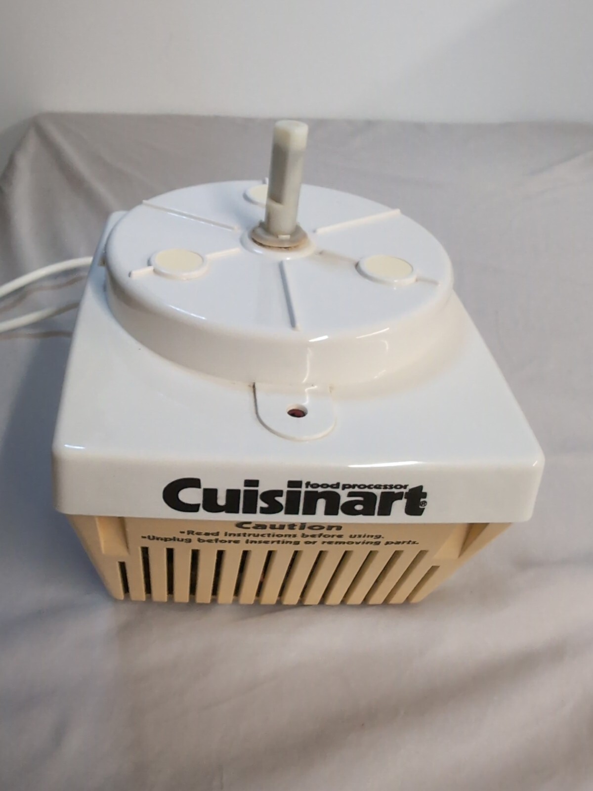 Vintage CUISINART FOOD PROCESSOR