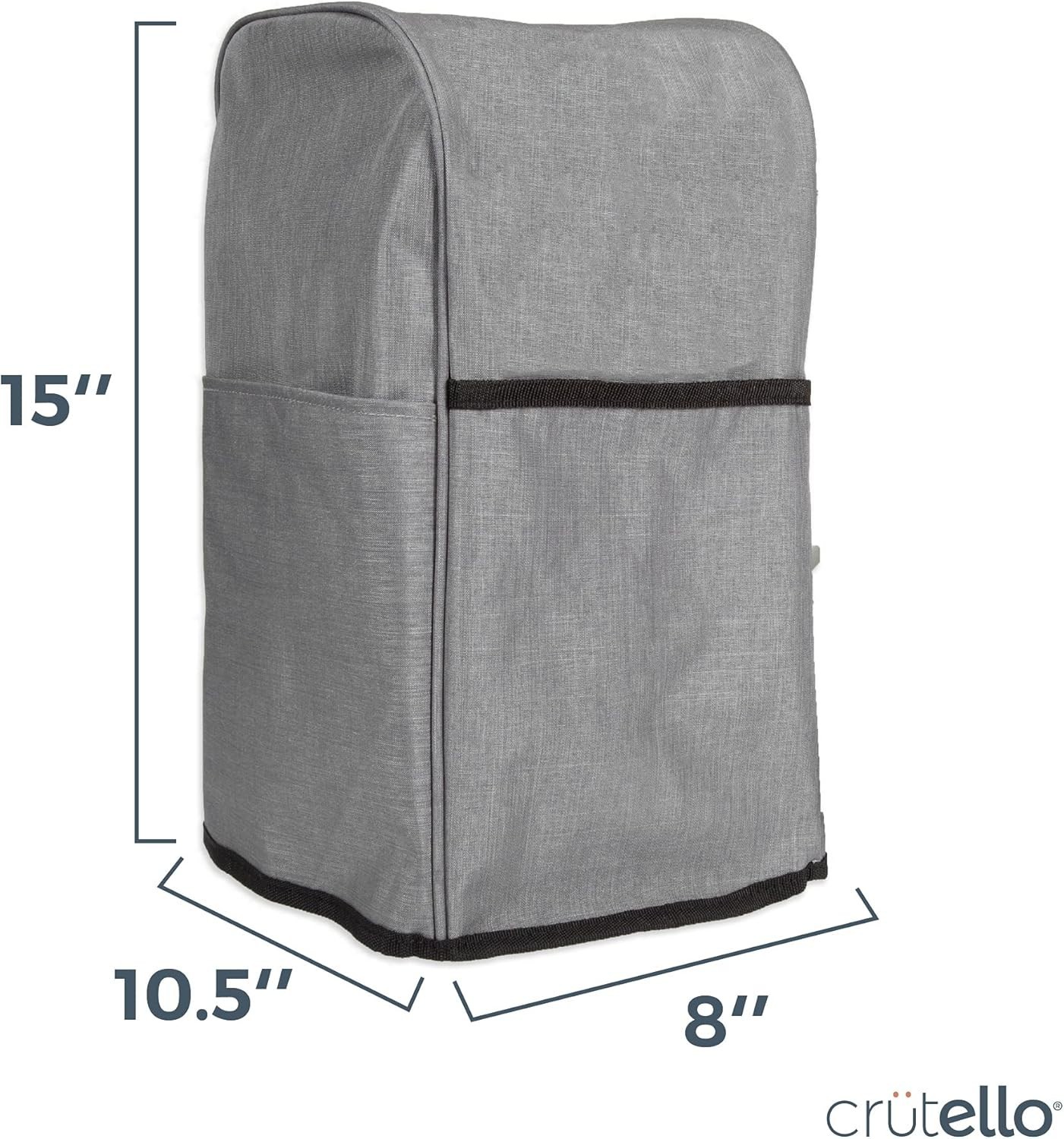Nylon Food Processor Cover with Storage Pockets – Dishwasher Safe & Easy Care