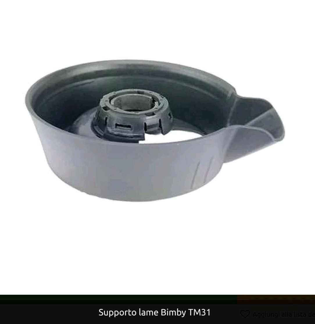 Premium Standard Bowl Cap Gasket for Thermomix TM31 Grey, 1 Pc 32100