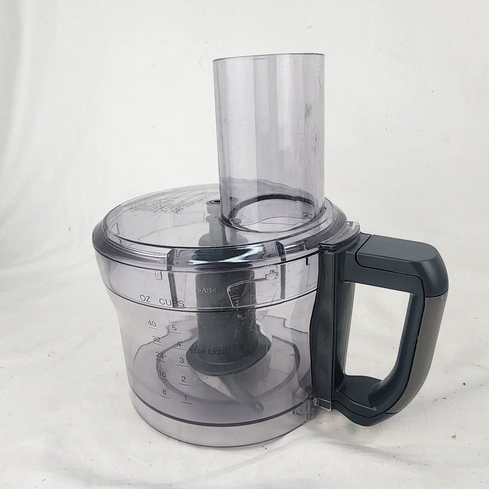 Cuisinart 5-Cup Food Processor FP-8 Clear Work Bowl, Lid, & Chopper Blade Lot