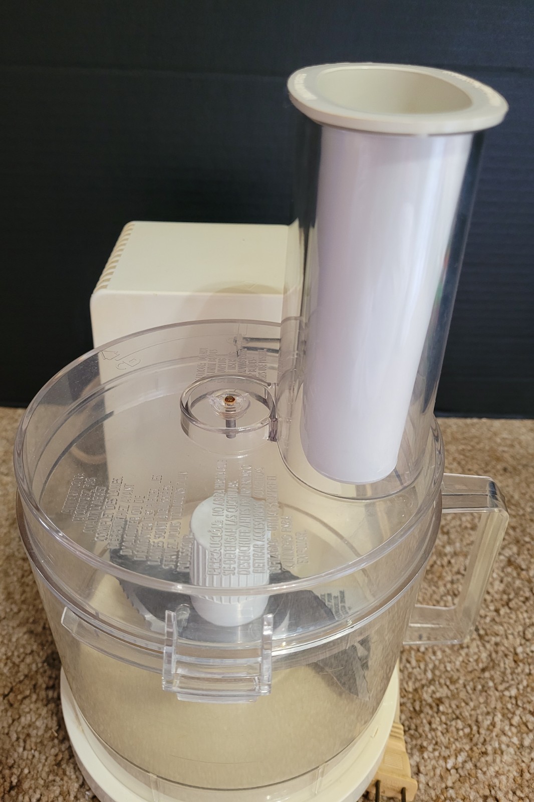 Vintage Hamilton Beach Model 702R Food Processor w/ One Blade