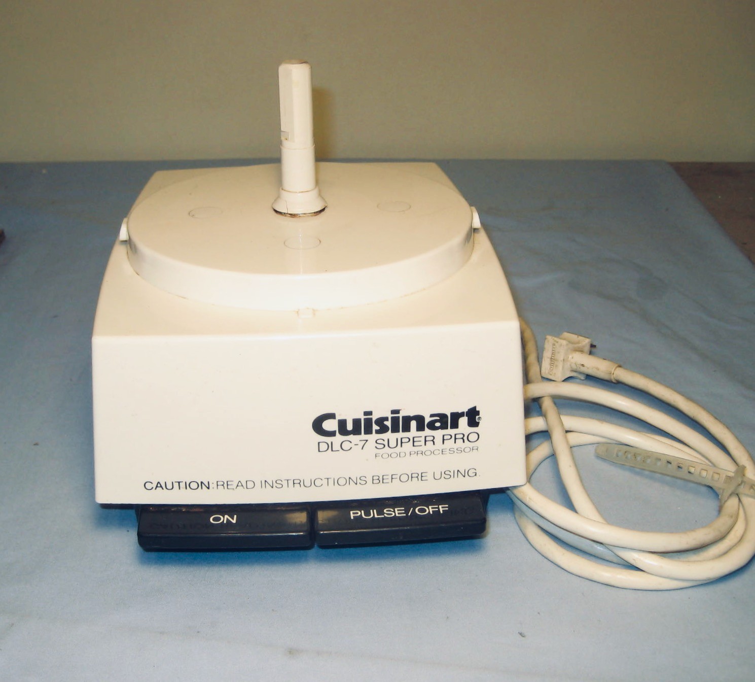 Cuisinart DLC-7 Super Pro Food Processor, Replacement Motor Base Only – Tested