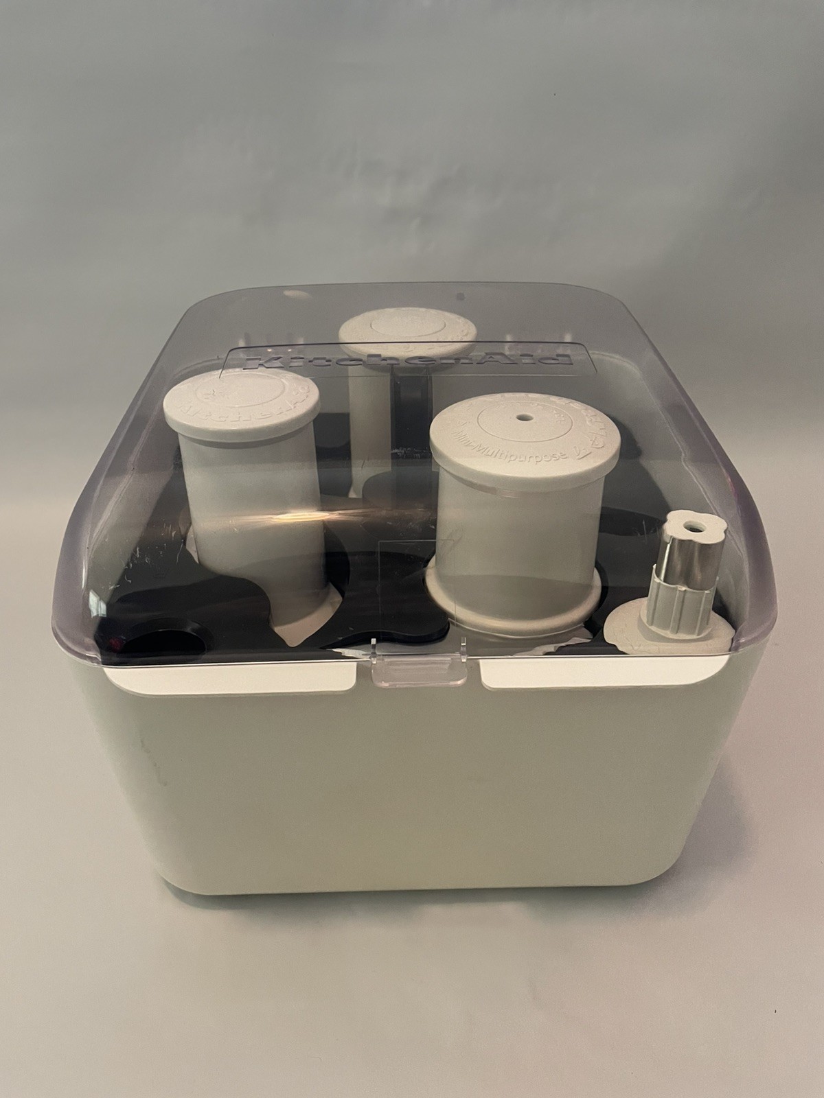 KitchenAid Food Processor Attachments Accessories blades W/ storage Caddy