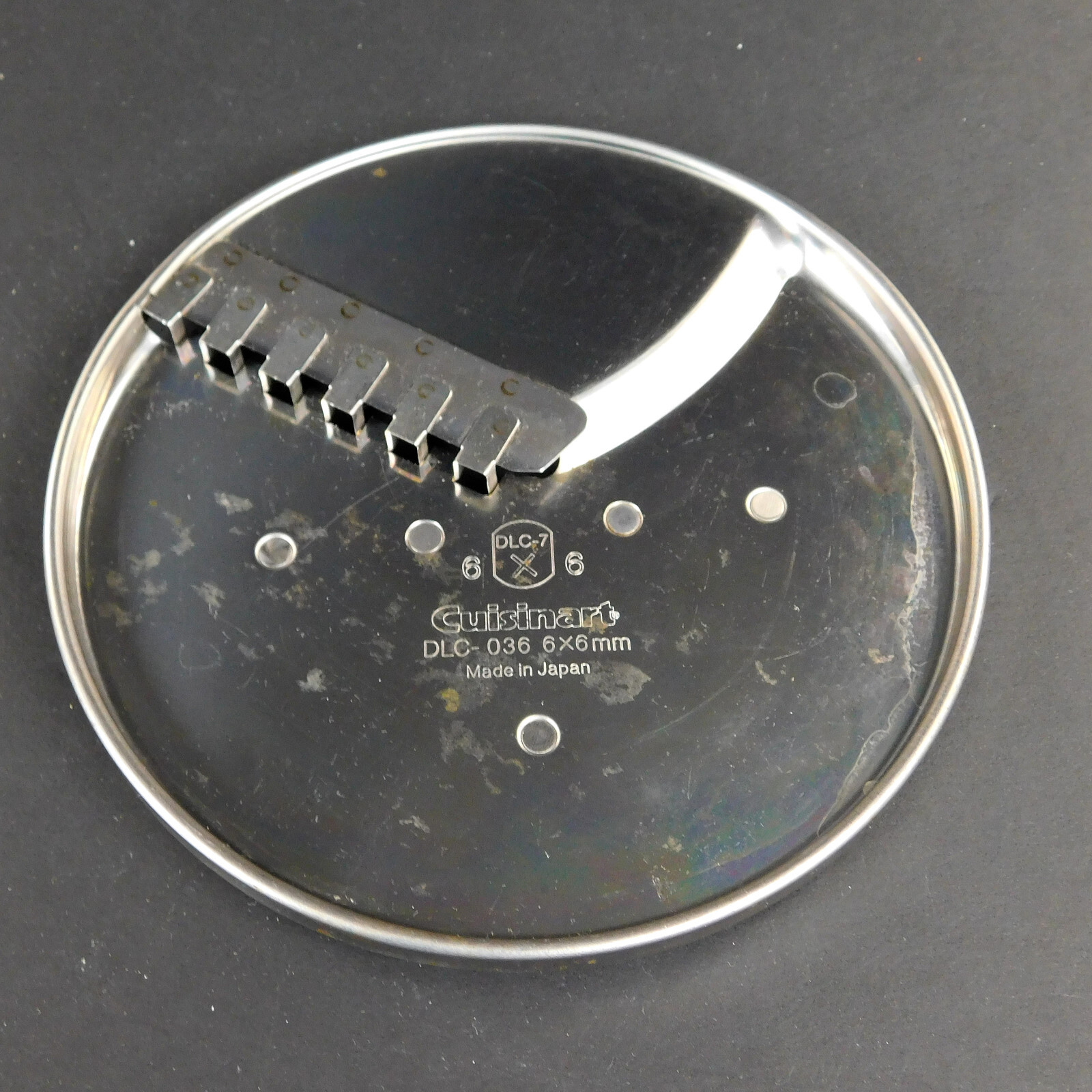 Cusinart DLC-036 DLC-7 6x6mm French Fry Disc Blade REPLACEMENT PART
