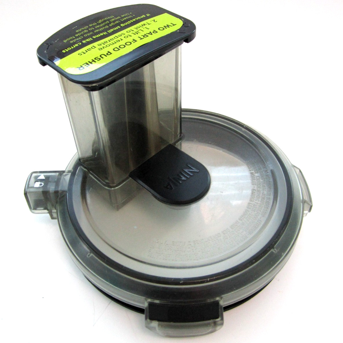 Ninja Food Processor Blender 64 Oz Replacement Parts – Locking Lid, Pusher