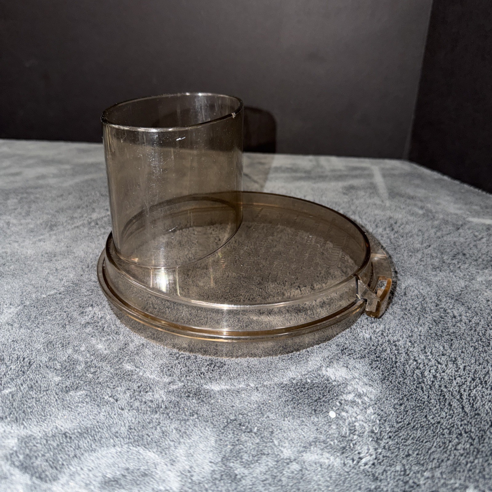 Cuisinart DLC-7E Food Processor DLC-017 Lid ONLY Amber Replacement Parts