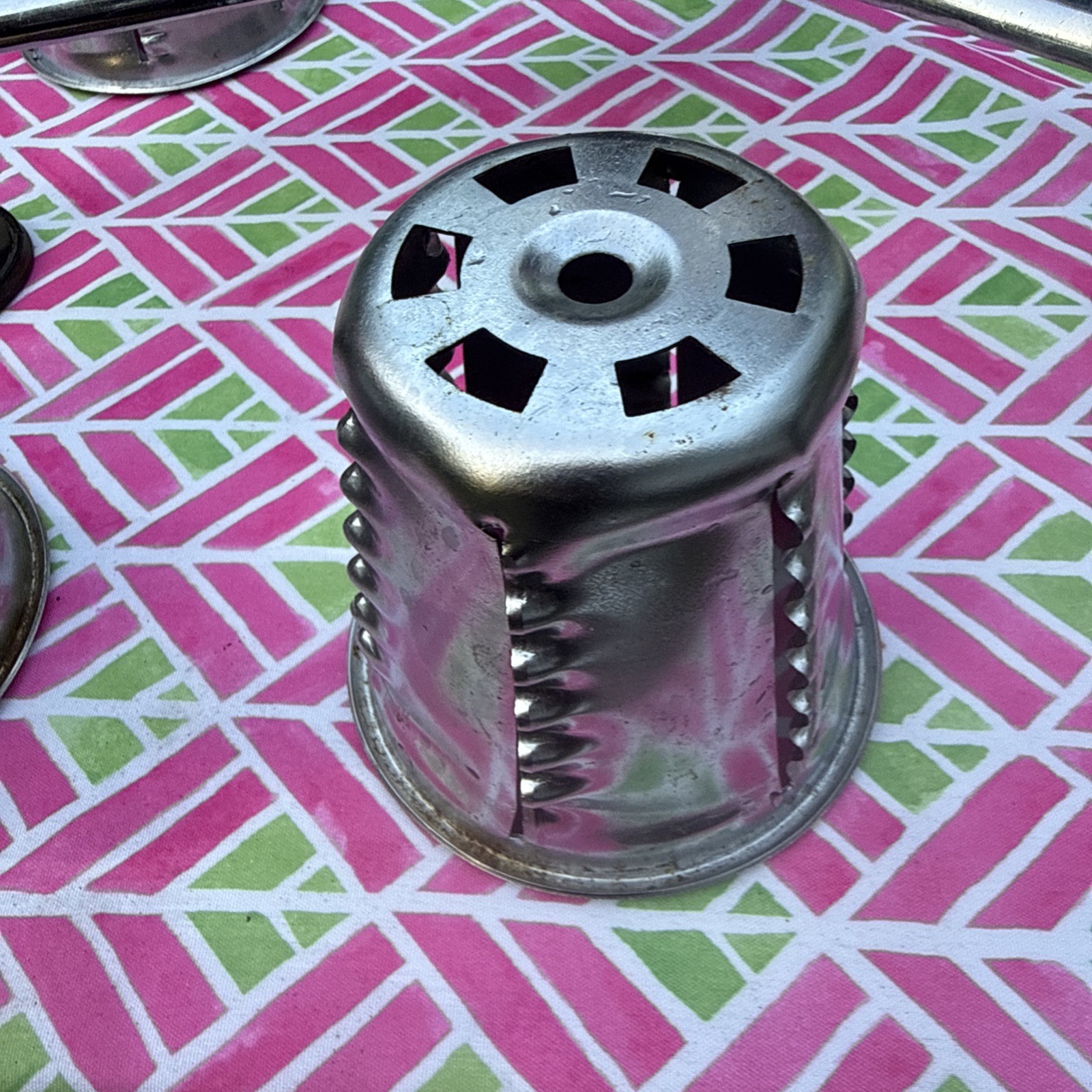 Saladmaster Five Star Food Processor Chopper Shredder Slicer 5 Cones Vintage