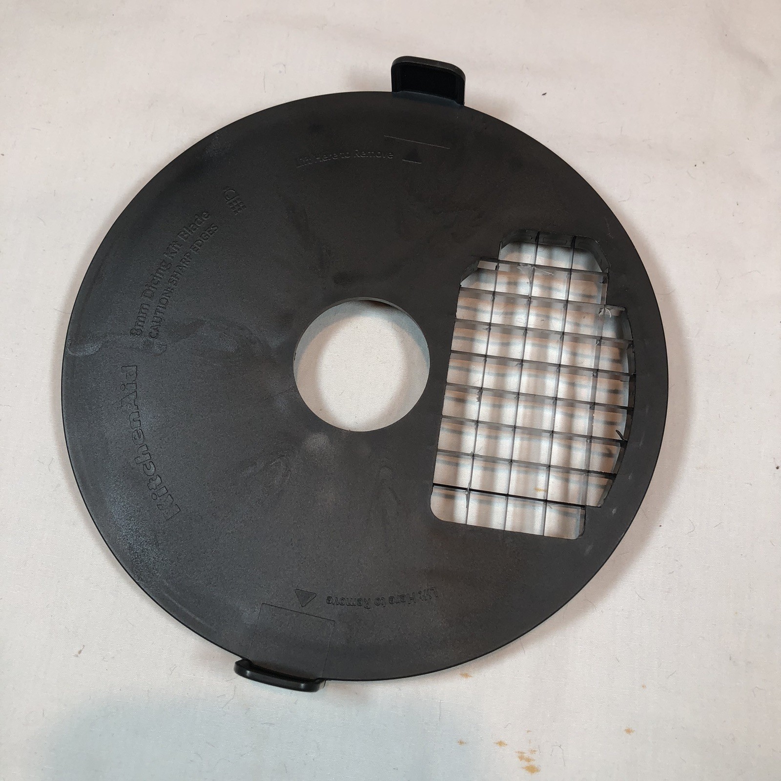 KitchenAid KSM2FPA Food Processor Blades 7 Piece Disk Set & Storage Case 526840