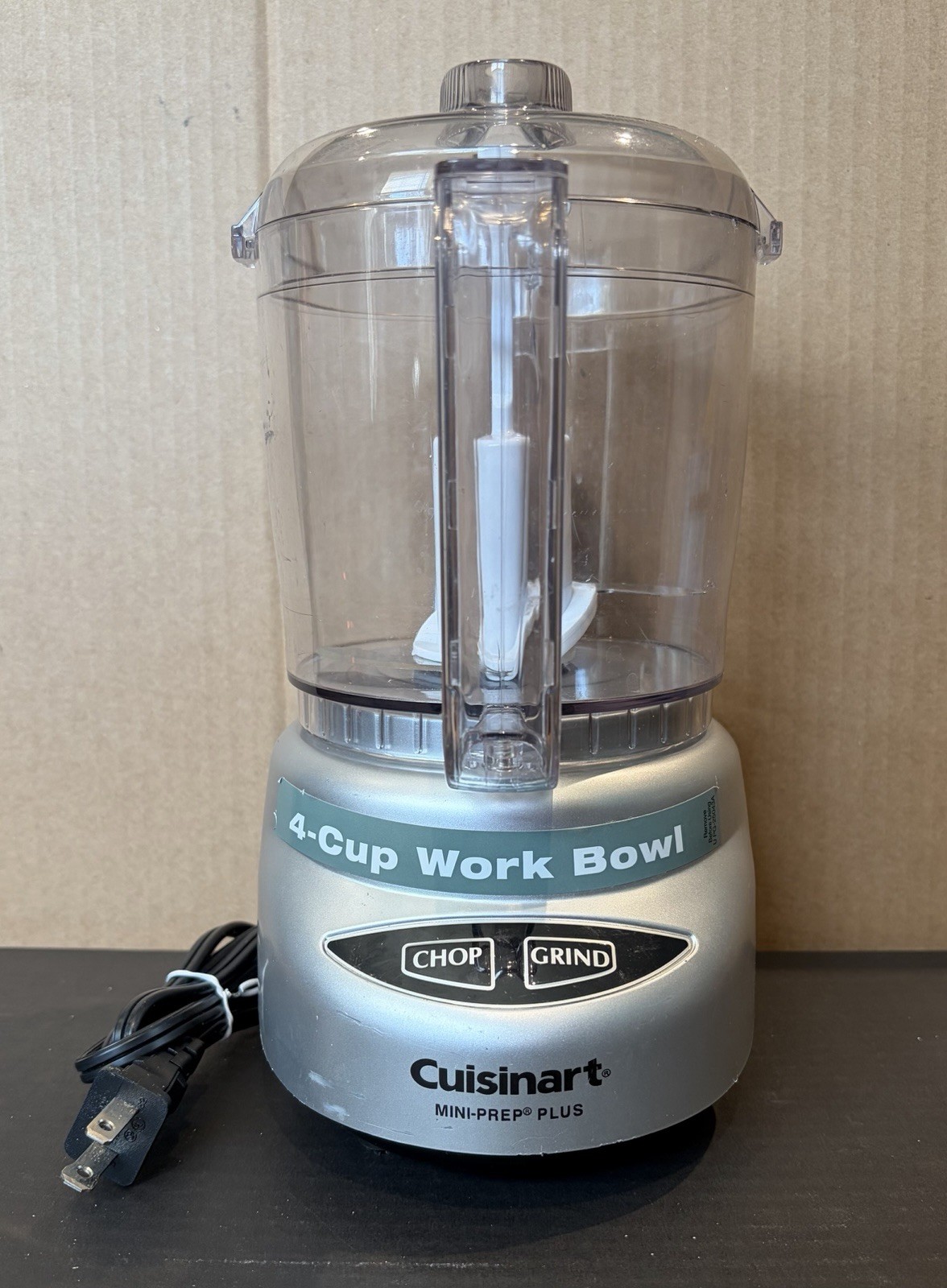 Cuisinart Mini-Prep Plus 4-Cup Food Processor Silver CGC-4PC5