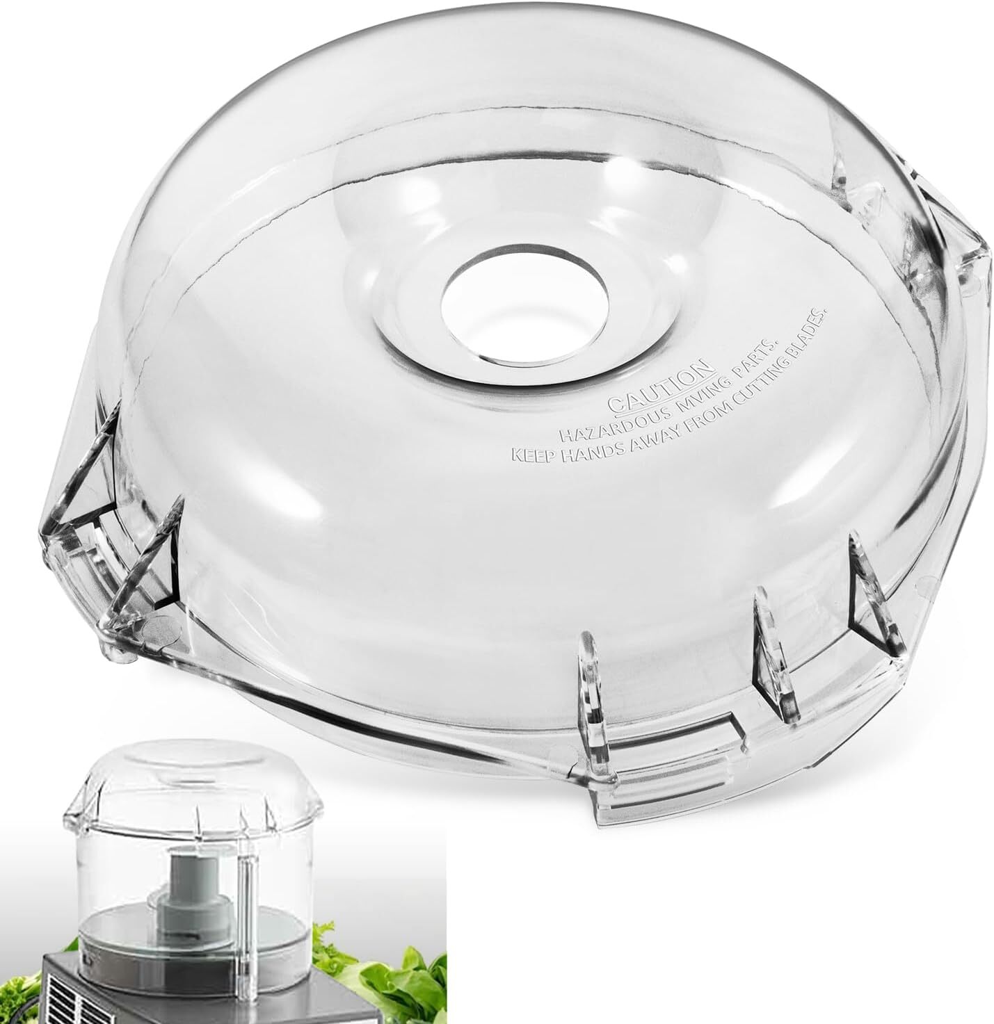 106458S Cutter Bowl Lid for Robot Coupe R100B, R100BCLR, R101B, R2, R2B, R2U