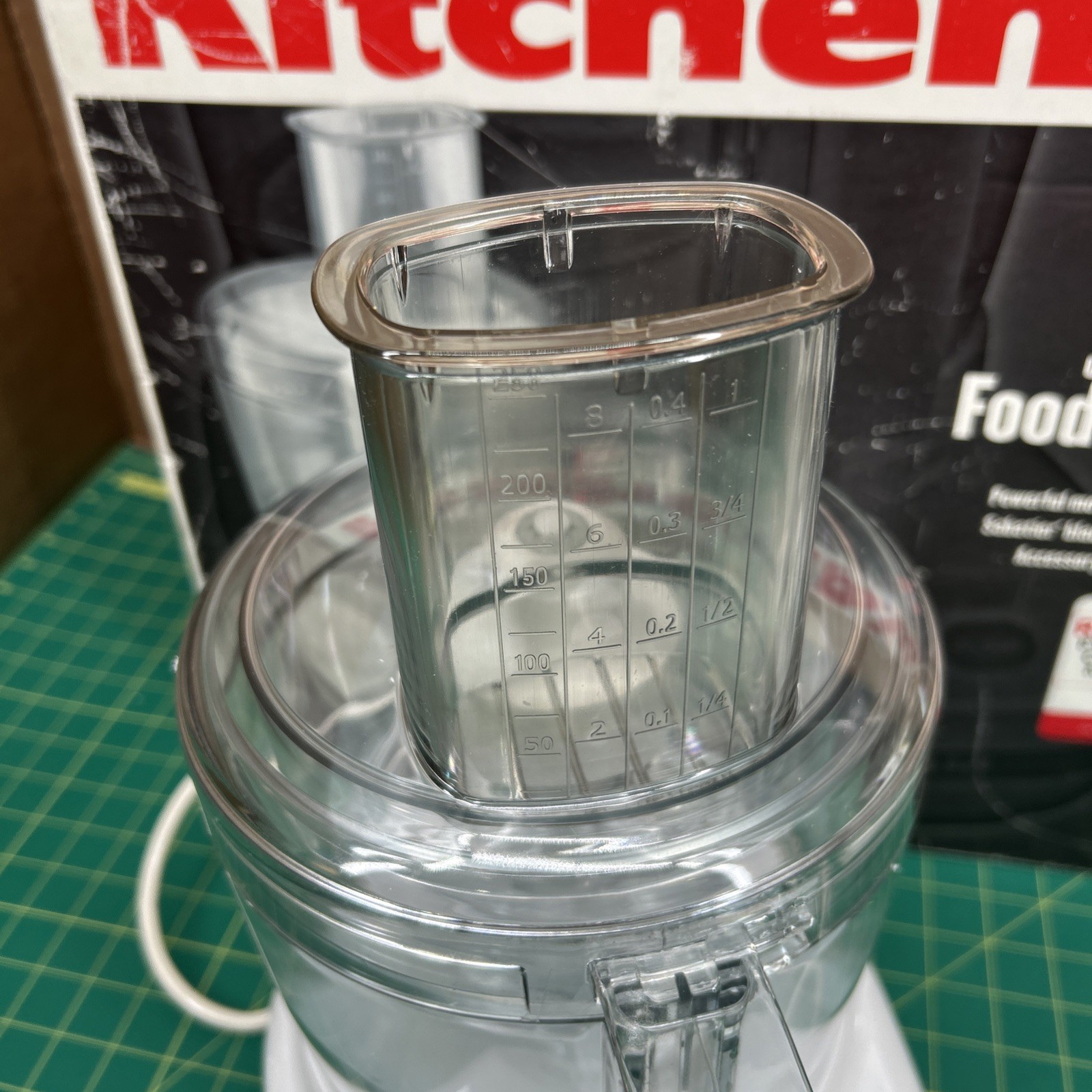 KitchenAid Ultra Power Food Processor 11 Cup KFP-600 WHITE Attachments ORG BOX