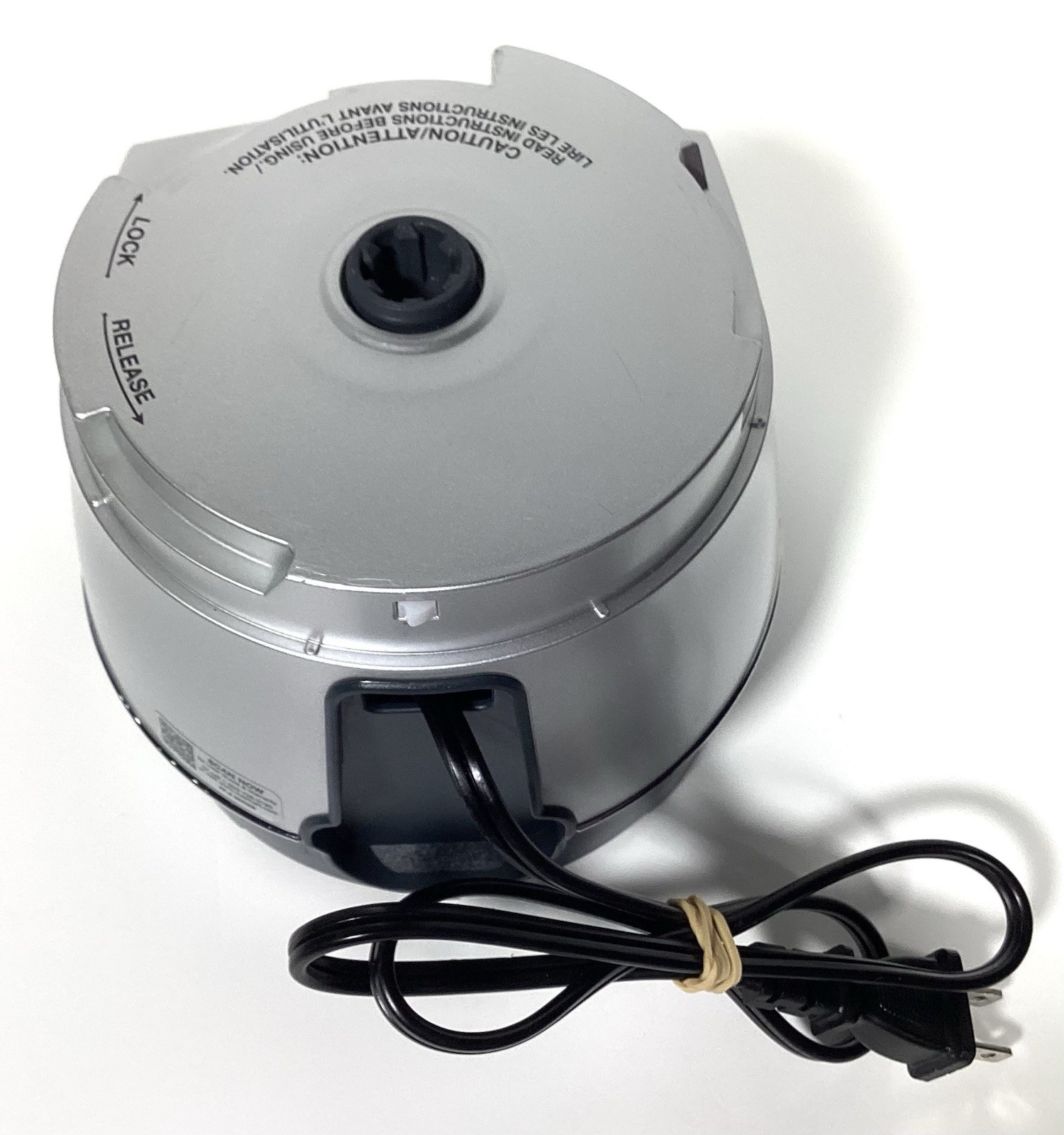 Cuisinart Chop & Shred 5 Cup Food Processor Base Only FP-5 Tested Excellent Cond