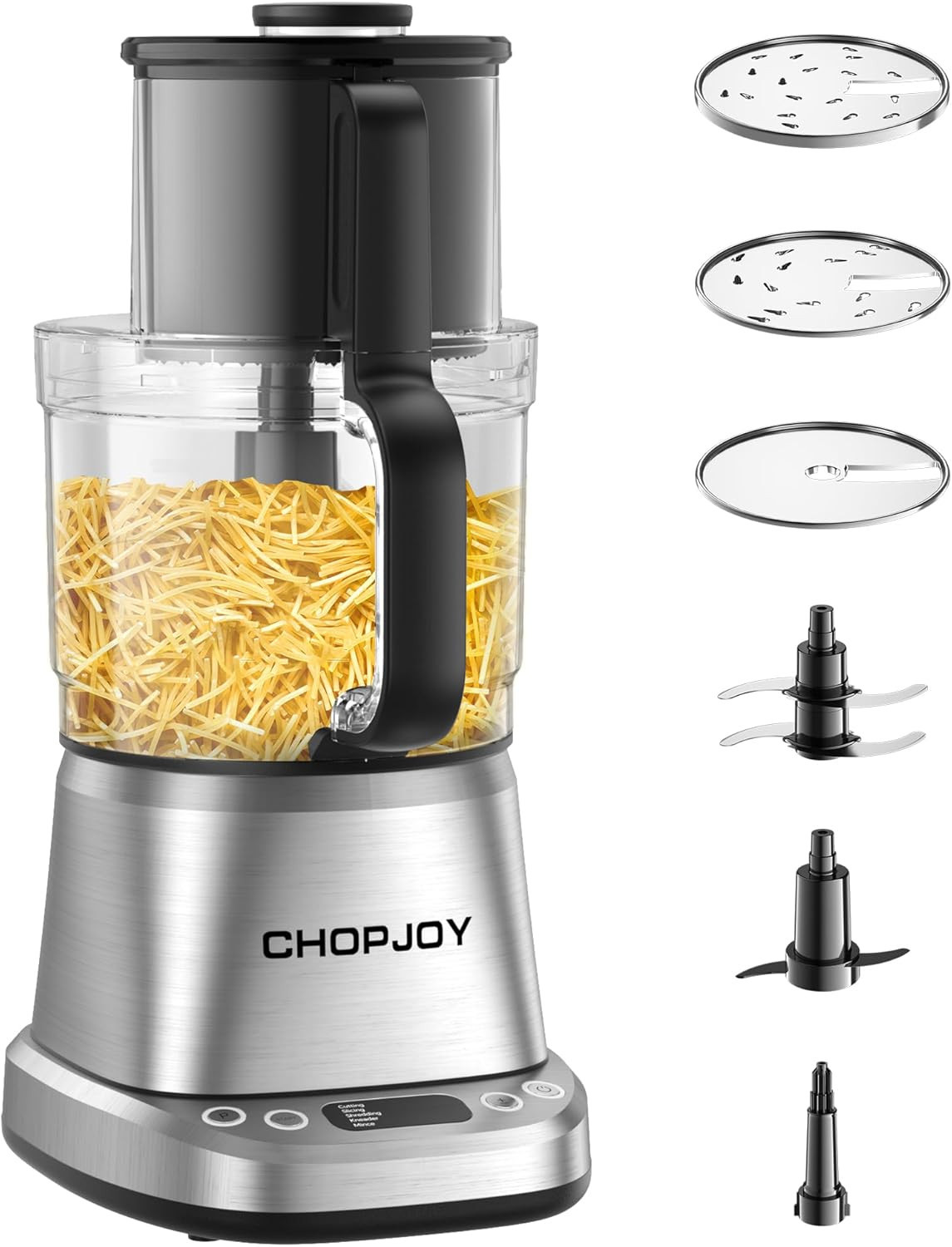 7-In-1 Professional Food Processor, 800W Powerful Electric Vegetable Chopper, 14