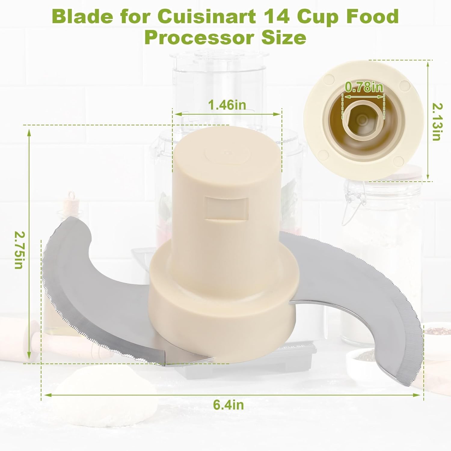 Blade for Cuisinart 14 Cup Food Processor for Model DLC-2014, DFP-14BCNY, DFP…