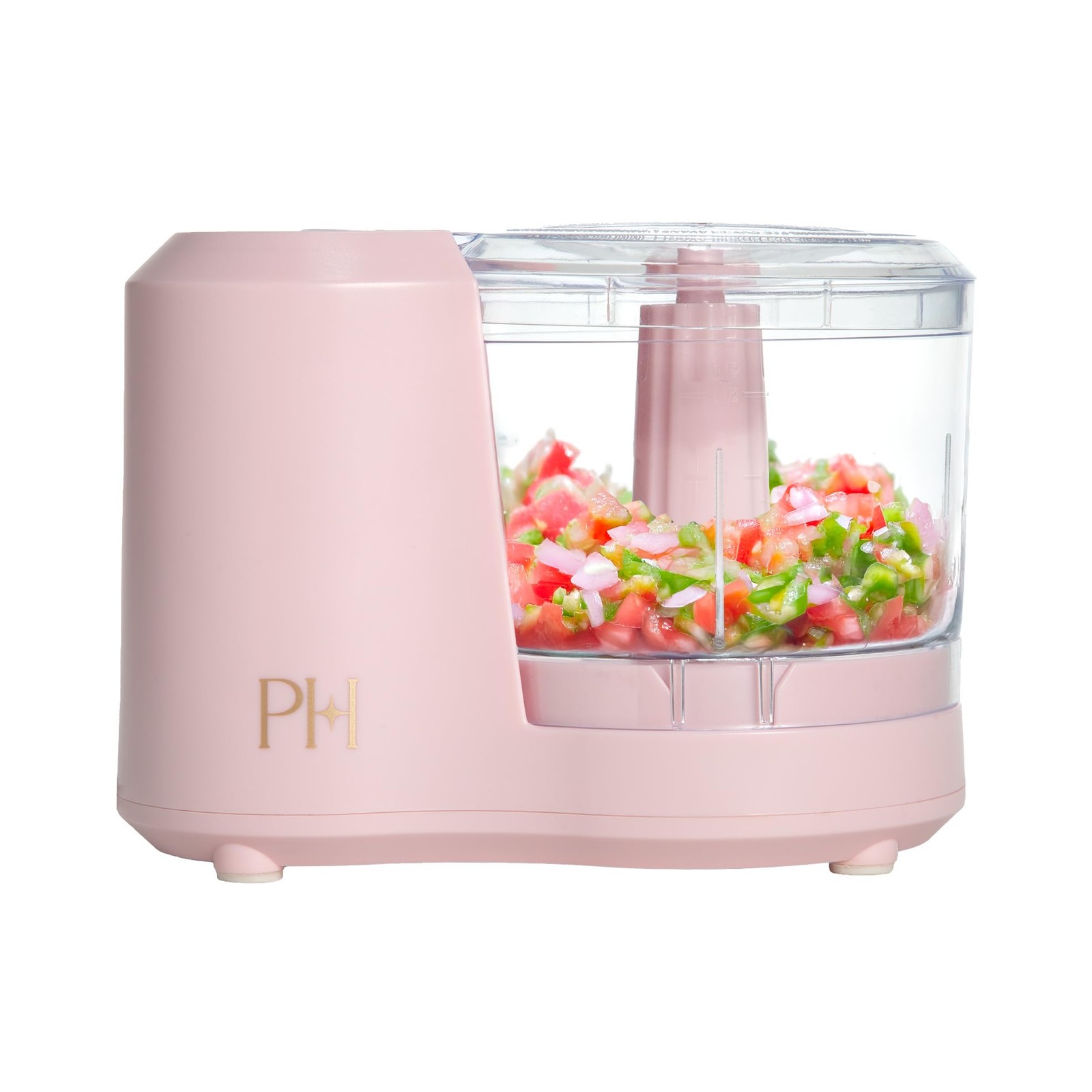 1.5-Cup Food Chopper, Stainless Steel Blade With One-Touch Pulse Control, Com…