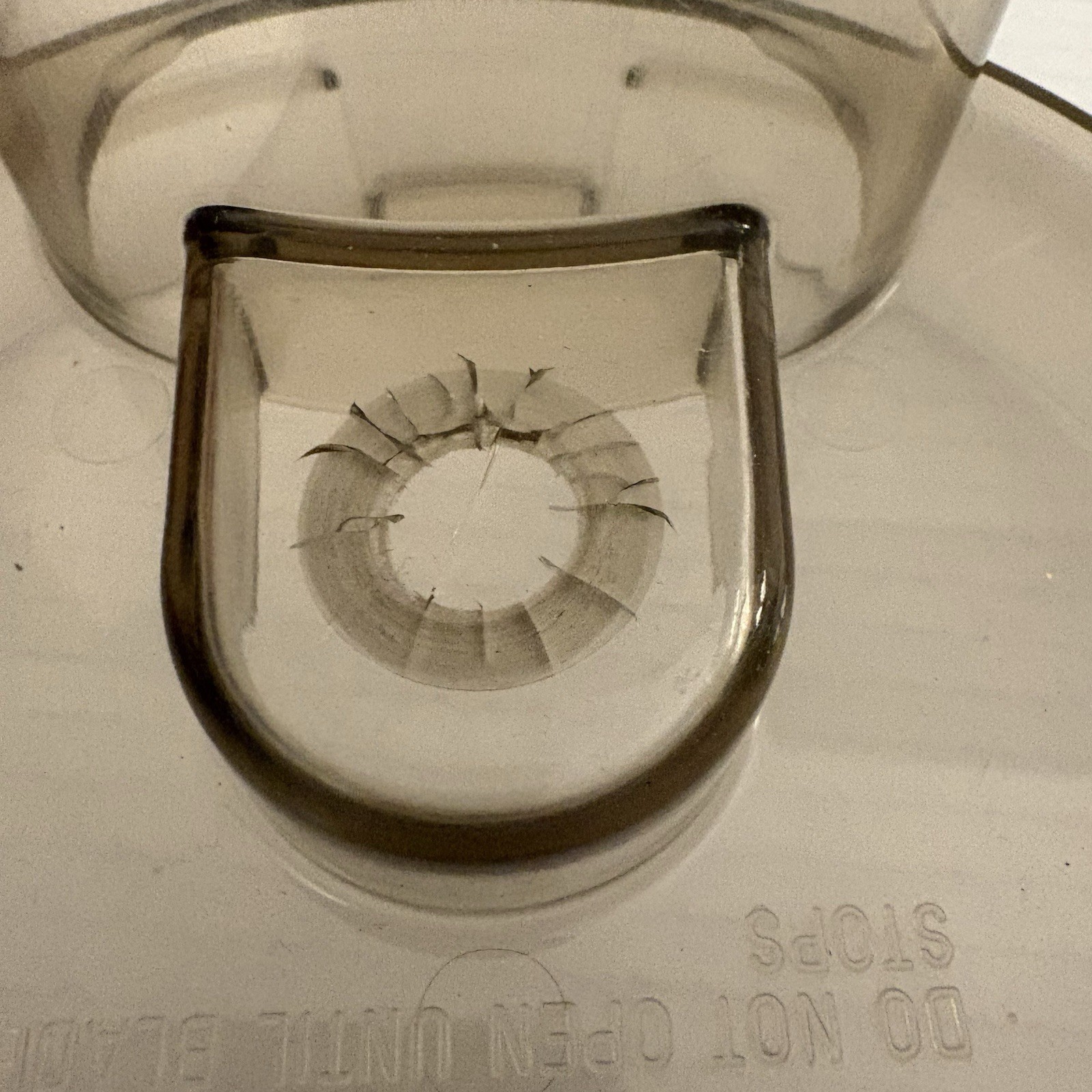 General Electric D1FP1 Food Processor Replacement Lid Top Cover Pusher
