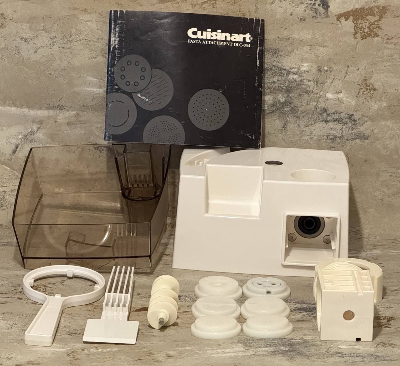 Cuisinart DLC-054 DLC-7 Series Made In Japan Pasta Maker Attachment Complete