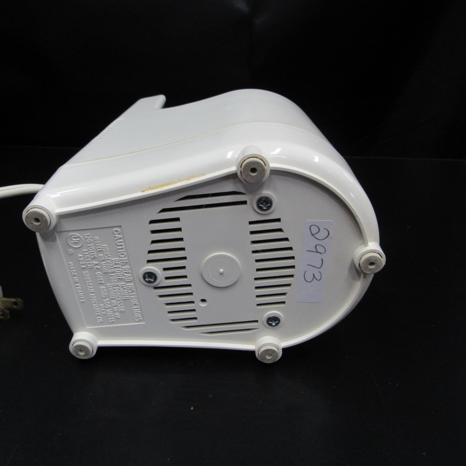 Sunbeam Oskar Food Processor Motor Base Replacement Part 14081