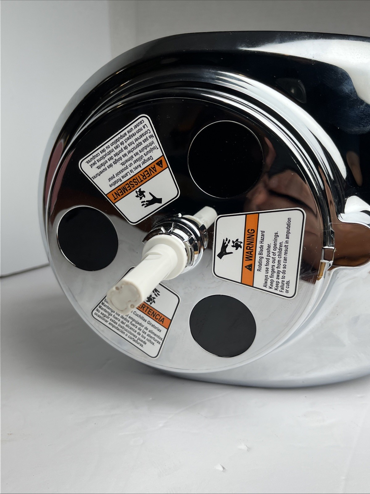 KitchenAid KFP740CR0 Food Processor Base Motor Only Chrome – TESTED & WORKS