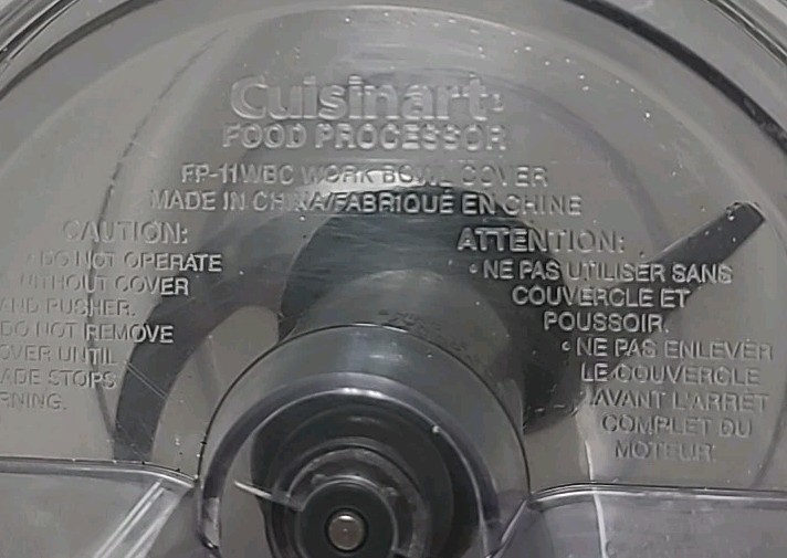 Cuisinart FP11 Food Processor 11 Cup w Work Bowl Blades & Accessories Gunmetal