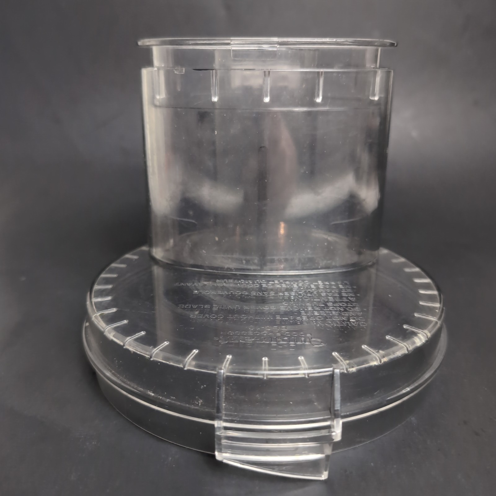 Cuisinart DLC-10 Food Processor Replacement Lid DLC-117BGTX & Chute DLC-118BGTX