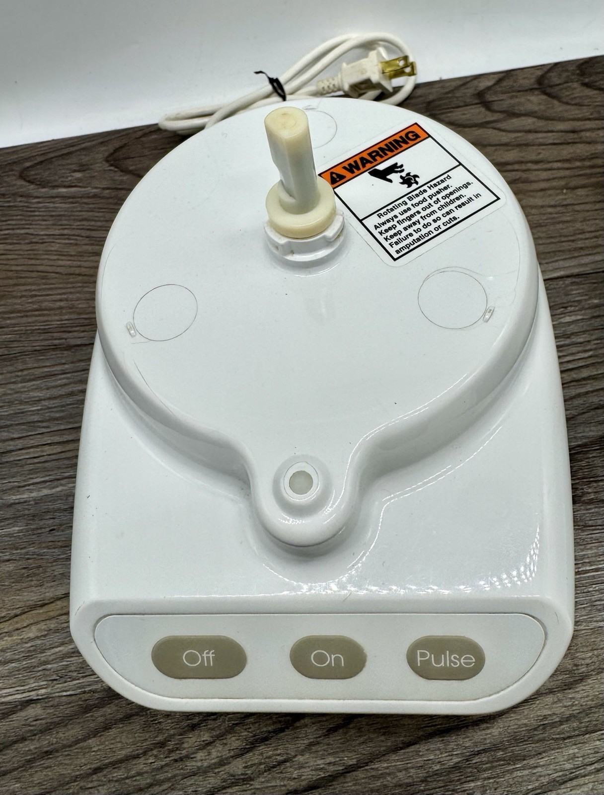 KitchenAid Food Processor 5 Cup Little Ultra Power KFP350WH WHITE Works Great