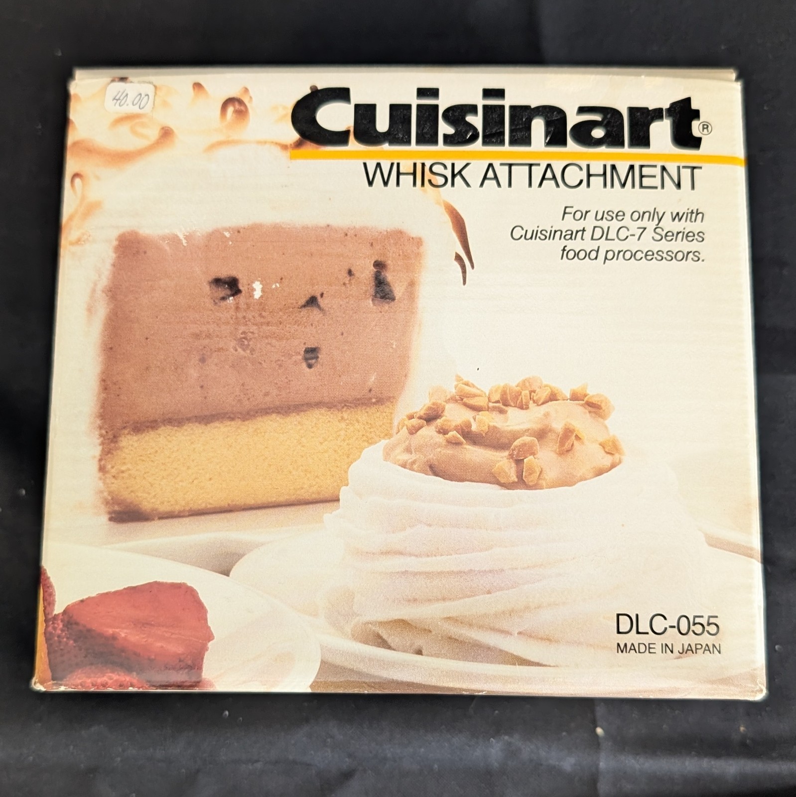 Cuisinart Whisk Attachment DLC-055 for DLC-7 Food Processors – NEW in Box