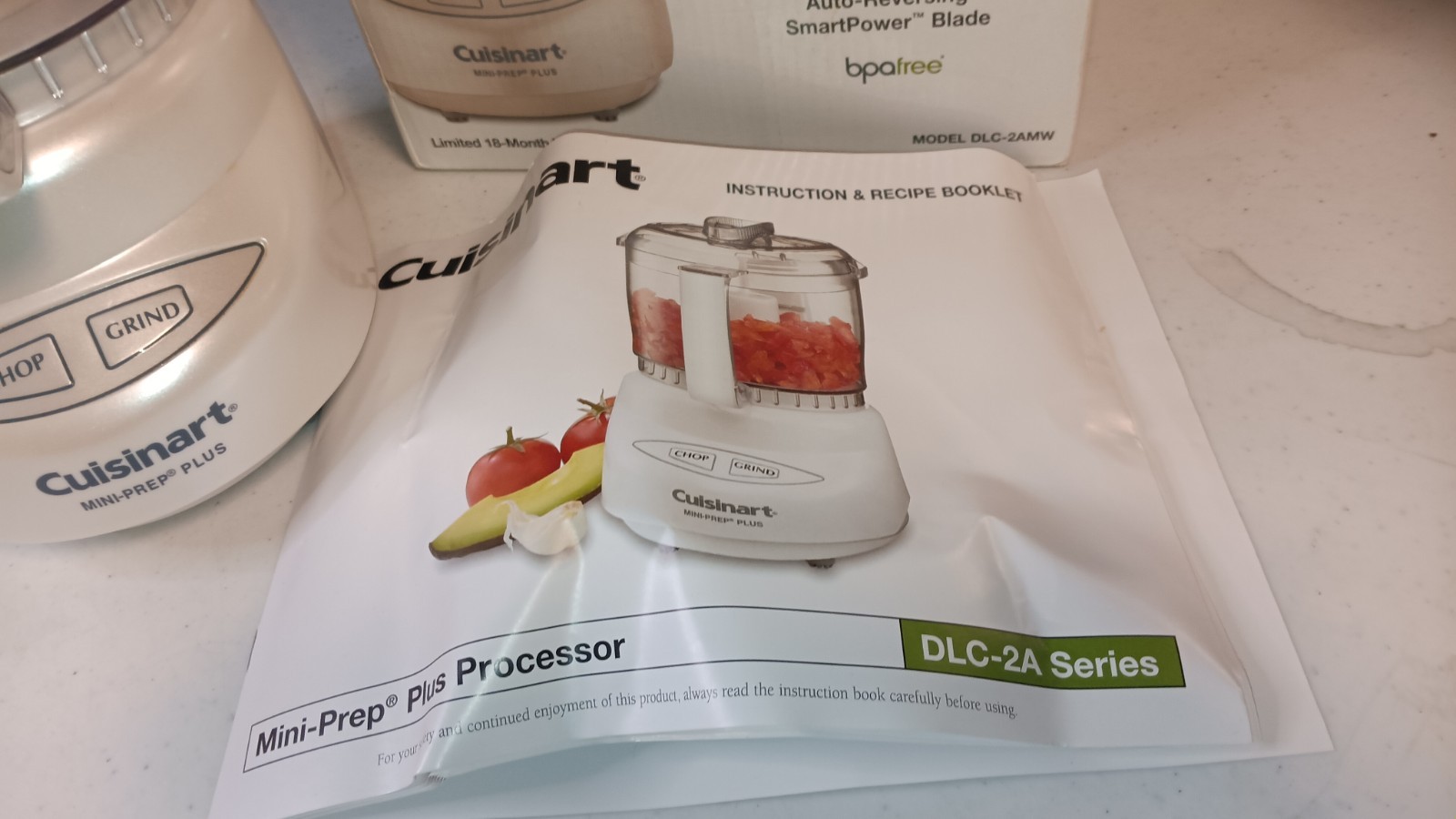 Cuisinart Food Processor Mini-Prep Plus Model DLC-2A Premier Chopper Grinder