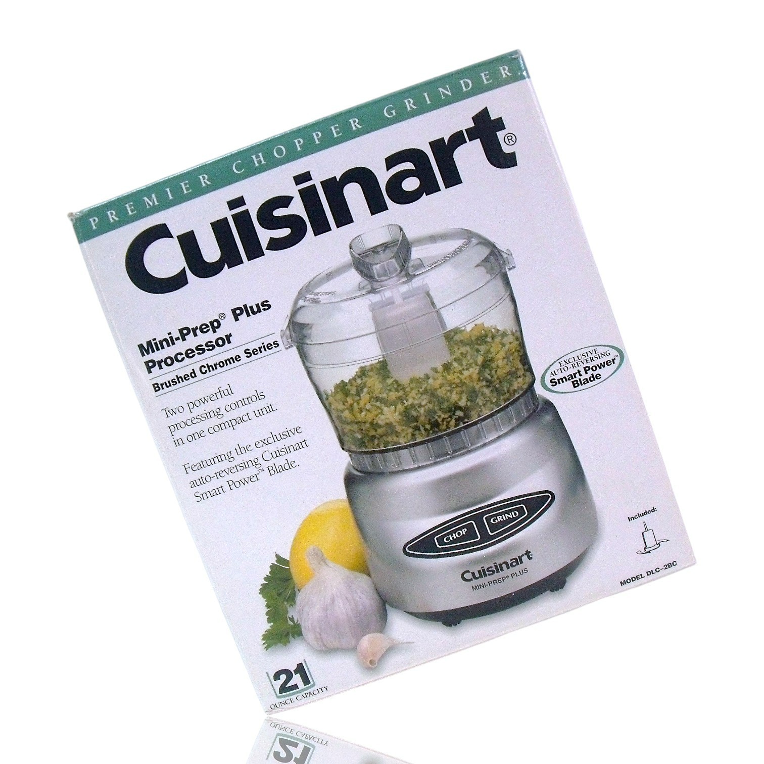 Cuisinart #DLC-2BC Mini-Prep Plus Food Processor Brushed Chrome Series – NEW