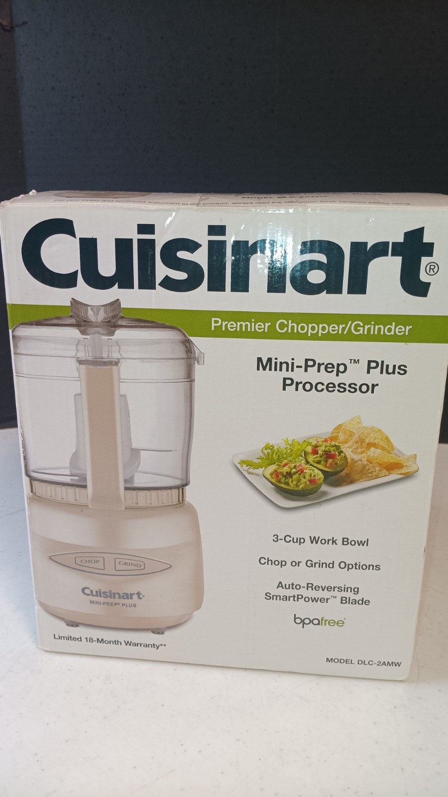 Cuisinart Food Processor Mini-Prep Plus Model DLC-2A Premier Chopper Grinder