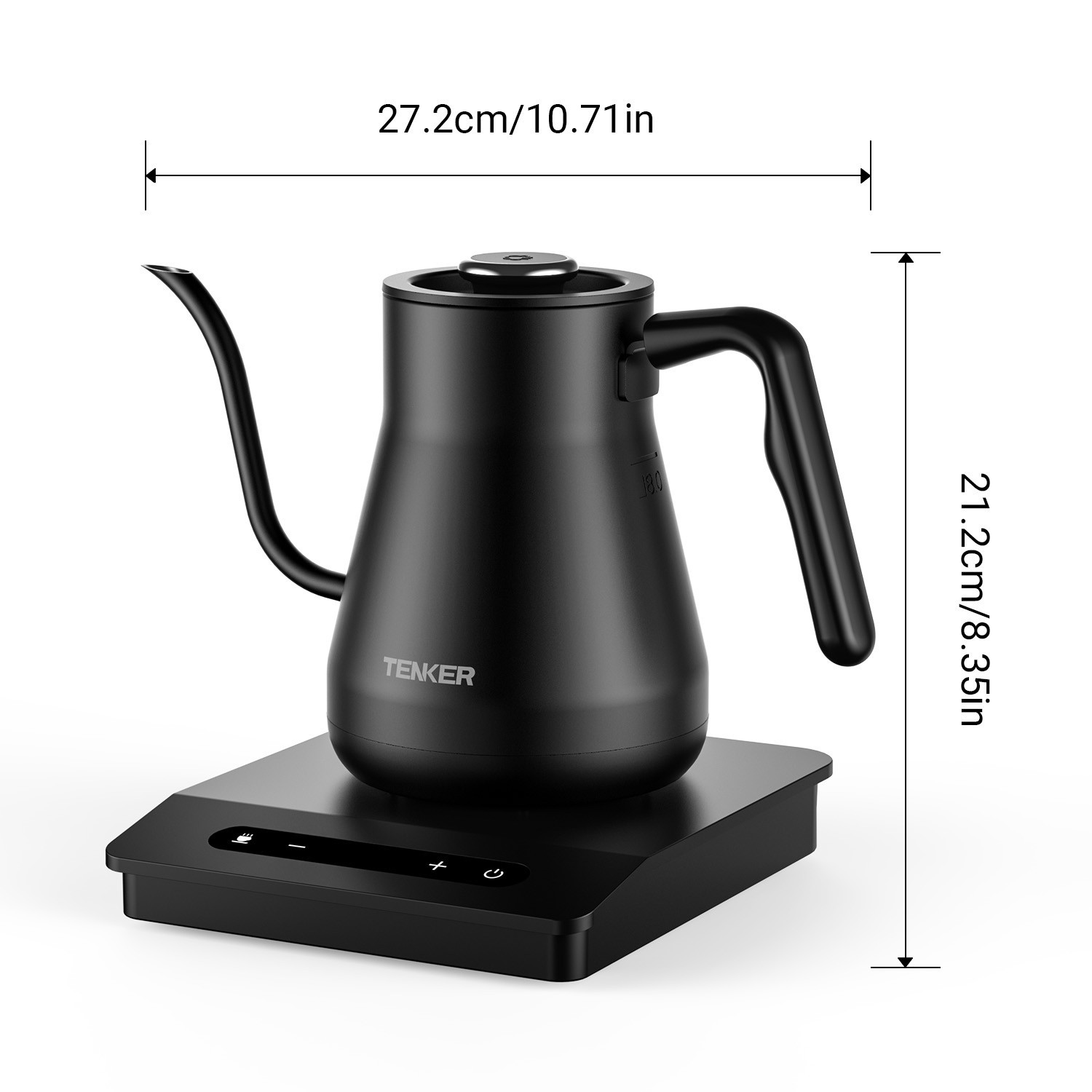Electric Gooseneck Kettle Pour Over Coffee Tea Kettles Smart Temp Rapid Boil NEW