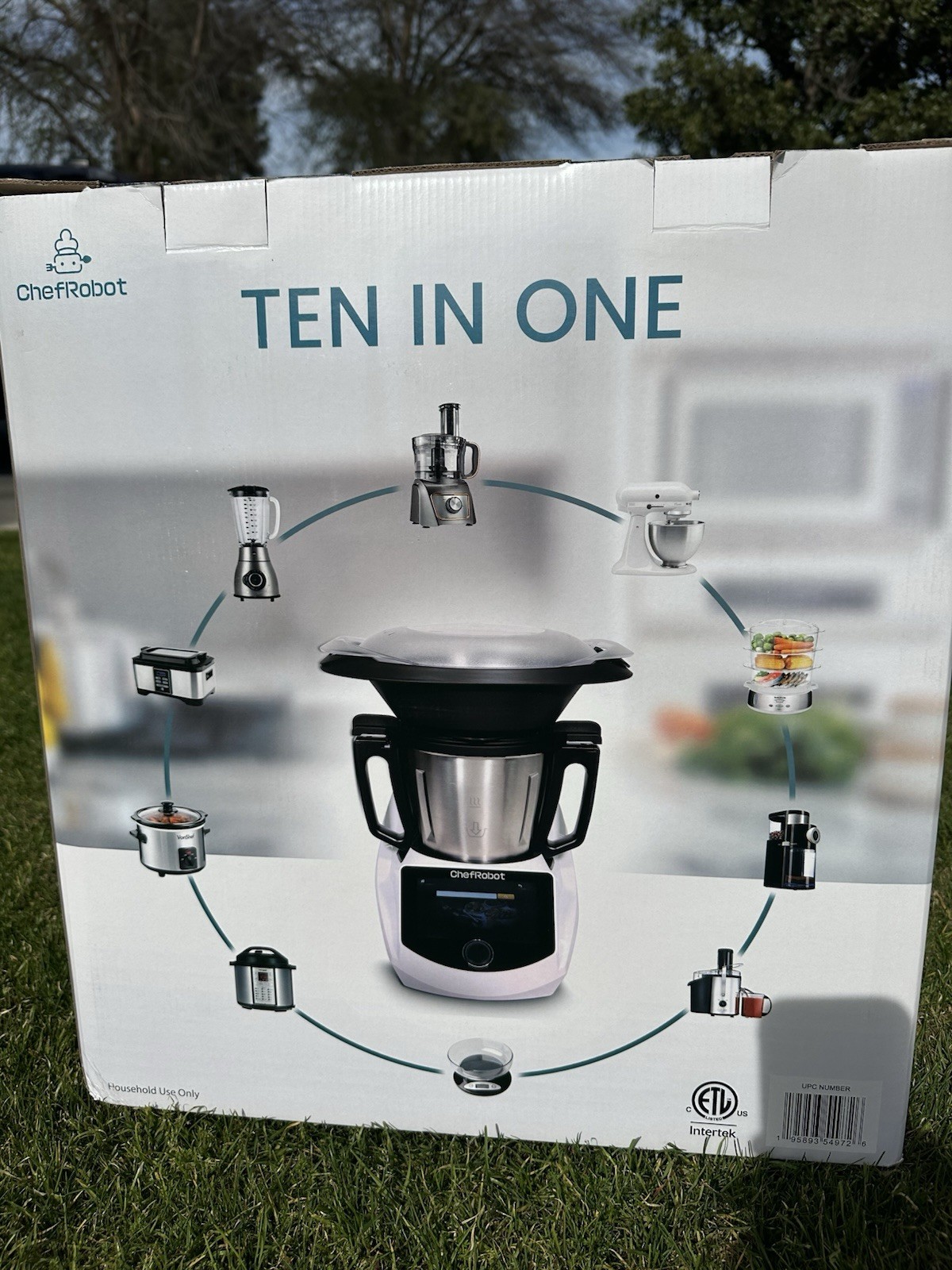 Chef Robot Ultracook Smart Food Processor CR-7 Ten In One