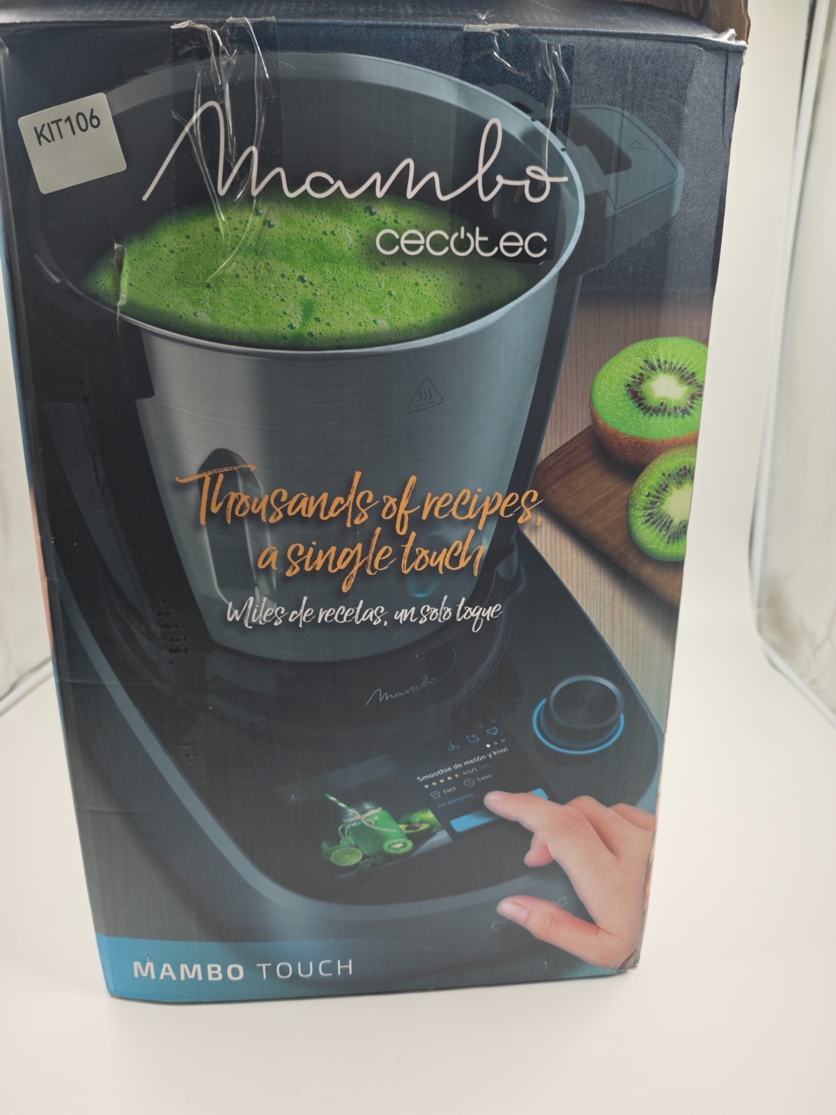 Cecotec Mambo Food Processor Black Grey EU Plug 220V TestedEU PLUG 220VOLT