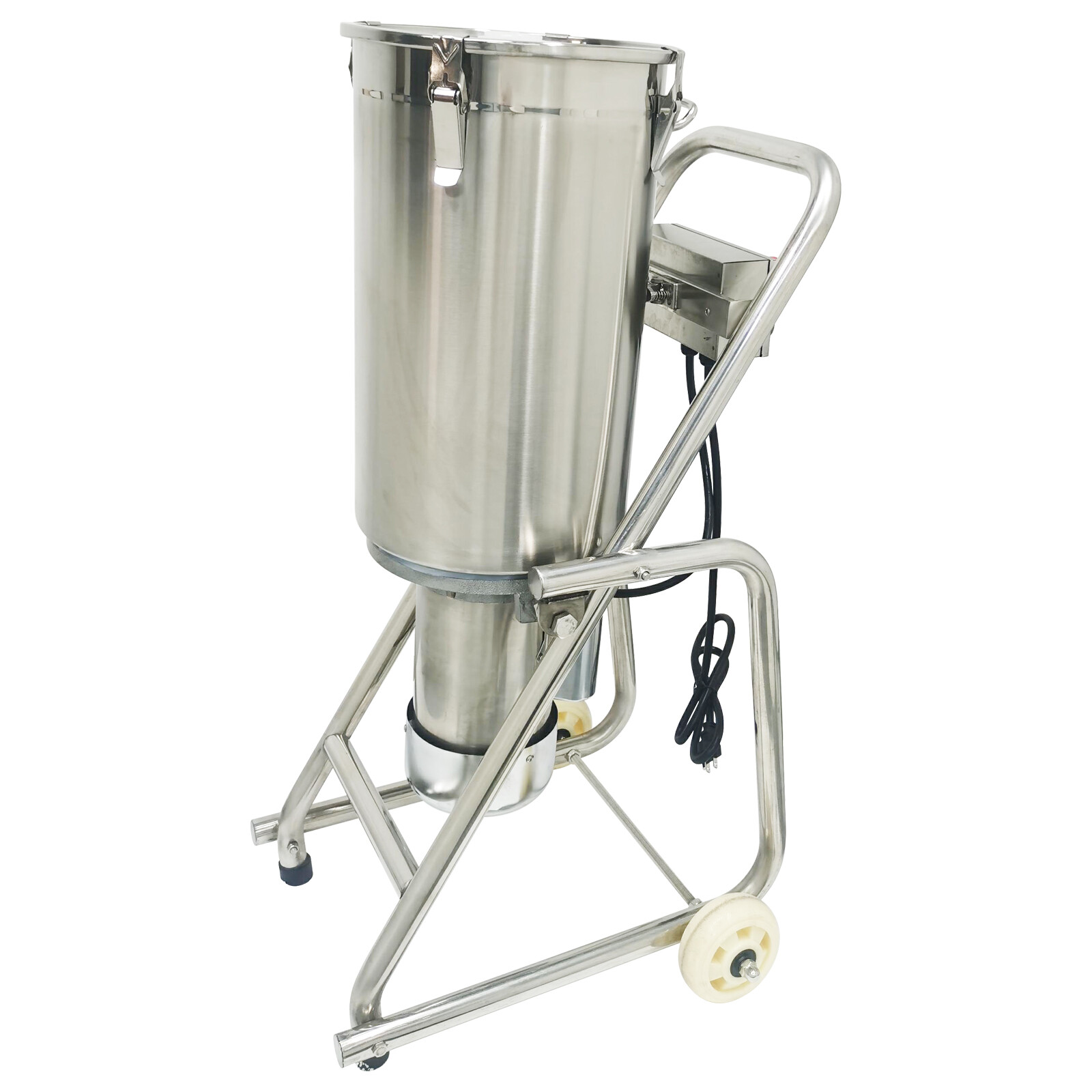 32L 110V Food Chopper Processor Electric Vegetable Meat Chopper Beater Machine