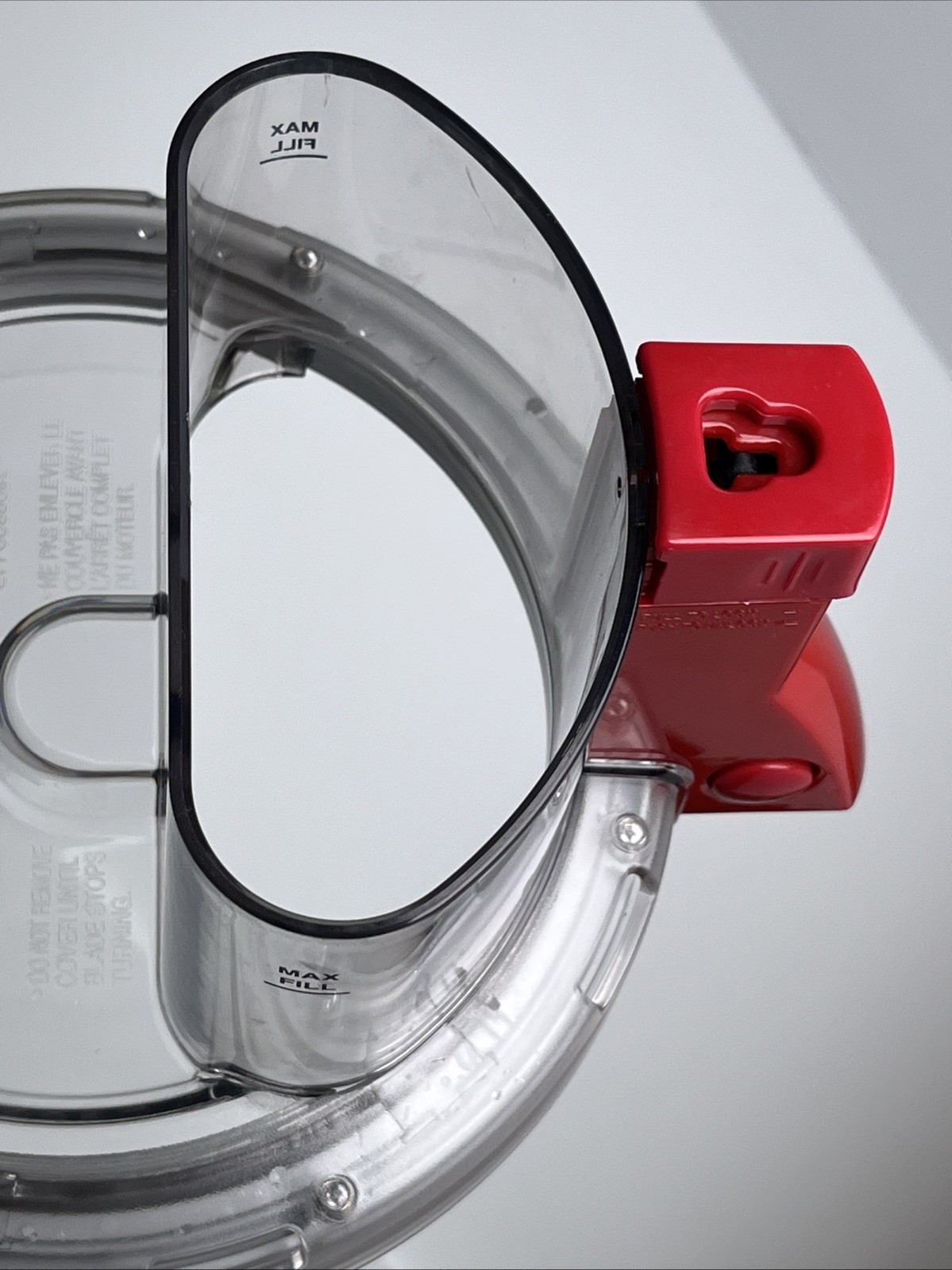 Cuisinart Elite Food Processor Work Bowl Lid Only FP-12WBCT Red Replacement Part