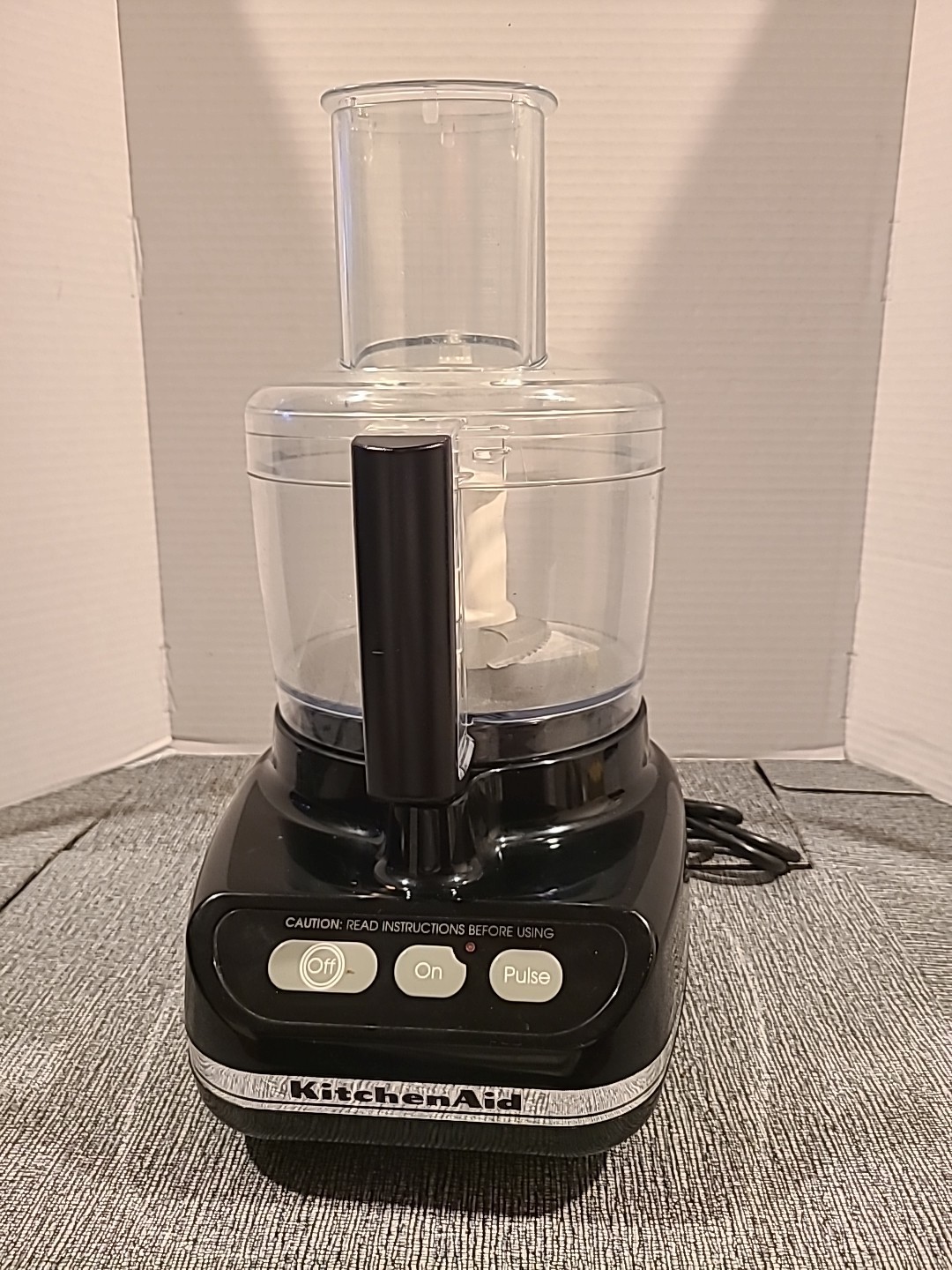 KitchenAid 4KFP600 11-Cup Food Processor Black – Made in France Working Great