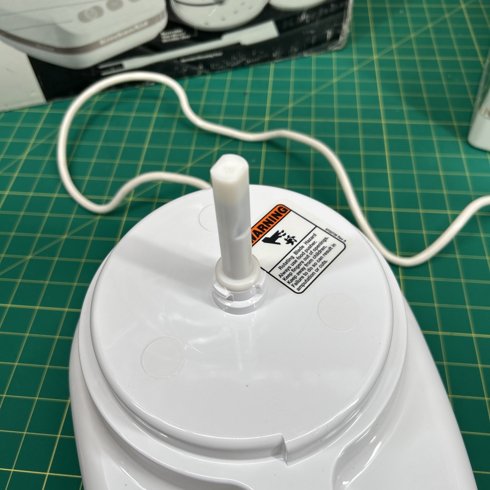 KitchenAid Ultra Power Food Processor 11 Cup KFP-600 WHITE Attachments ORG BOX