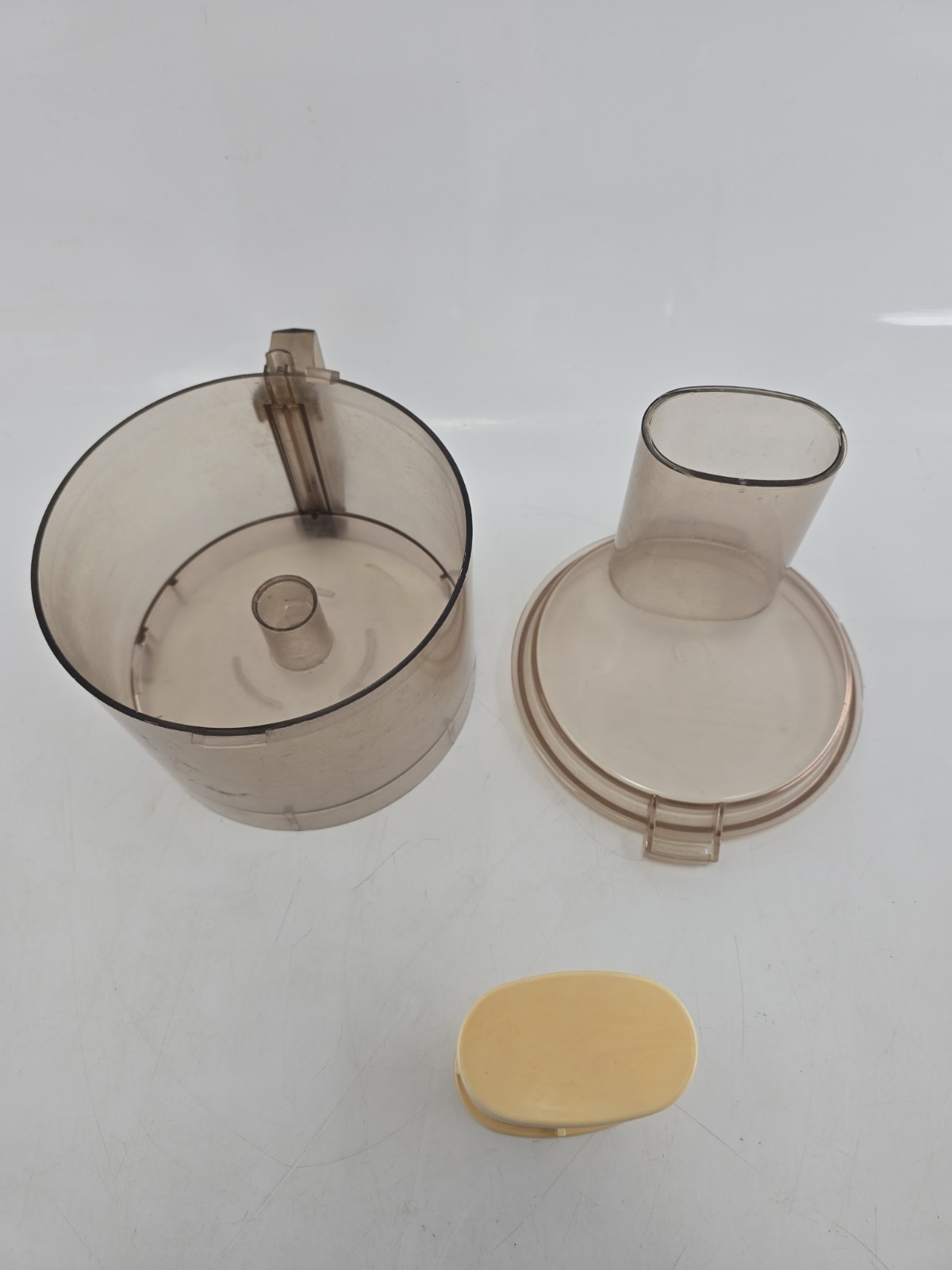 Cuisinart CFP Part PUSHER LID COVER & BOWL, CFP-4, CFP-5, CFP-5A, CFP-9 Used