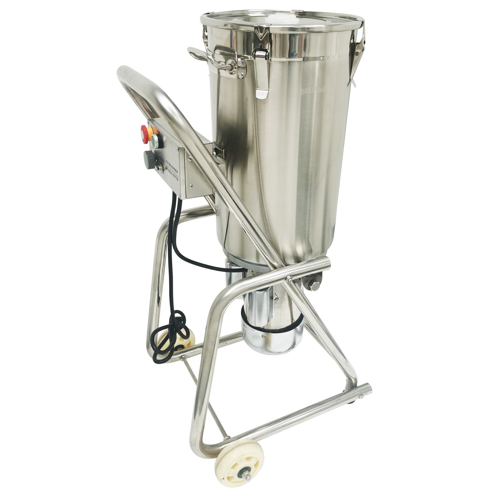 32L Commercial Meat Vegetable Prep Food Processor Fruit Herb Crusher Copper 110V