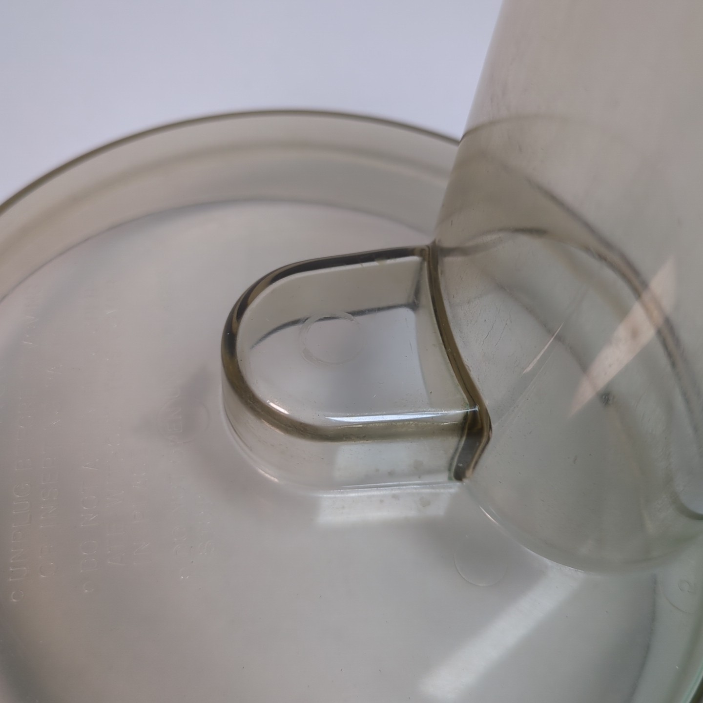 GE General Electric Food Processor D5FP1-4200 D1FP1 D1FP2 Work Bowl and Lid
