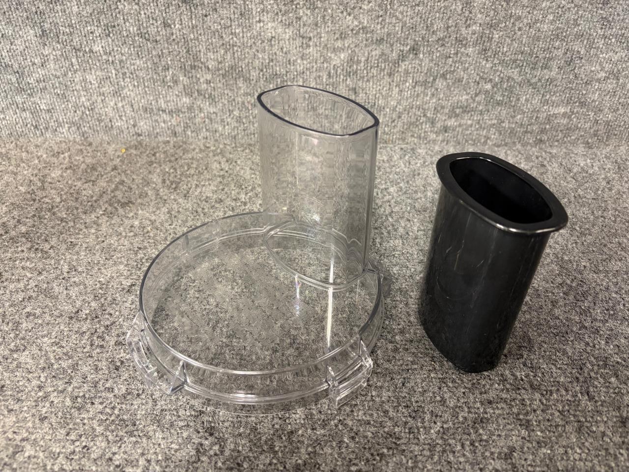 Cuisinart Food Processor DLC-5 Replacement Work Bowl Lid with Pusher DLC-104TXT