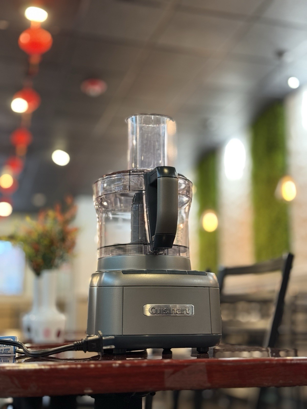 Cuisinart FP-8GMP1 Elemental 8-Cup Food Processor – Gunmetal