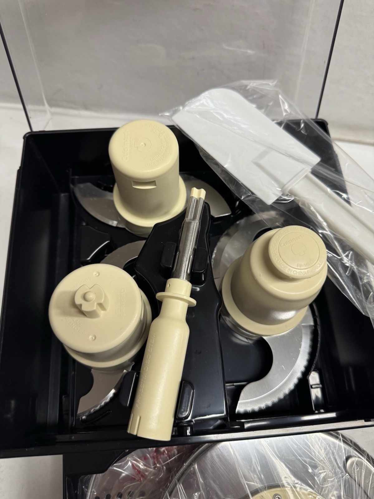 Cuisinart FP-16/14BKSC Elite Food Processor Blade Accessories w/ Storage Case