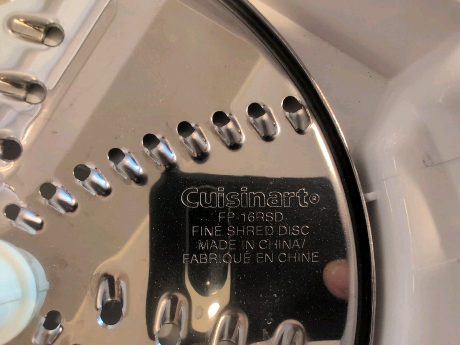 Cuisinart FP-16/14BKSC Food Processor Blade Disc Storage Case accessories